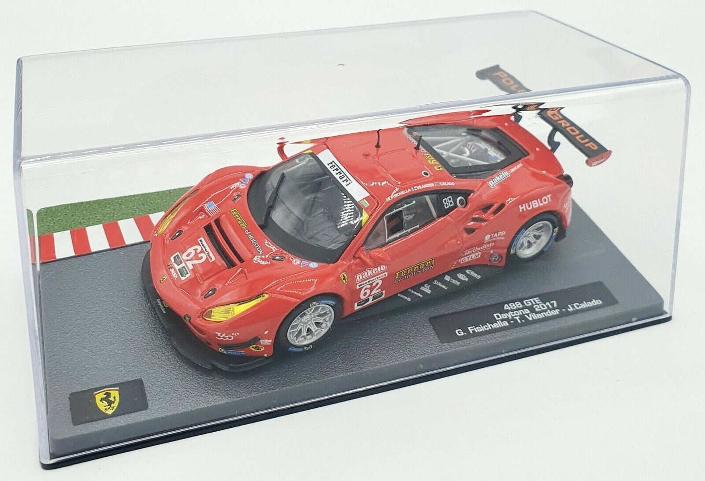 EBOND 488 GTE Daytona 2017 G.Fischella - T.Vilander - J.Calado - 1:43 S035.