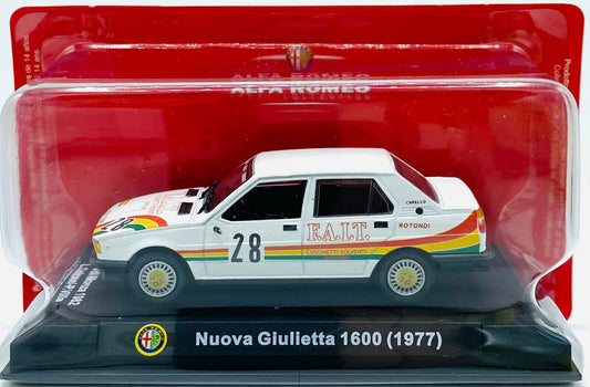 EBOND Alfa Romeo Nuova Giulietta 1600 - 1977 - 4 Ore Di Monza 1982 - 1:43 - 0163
