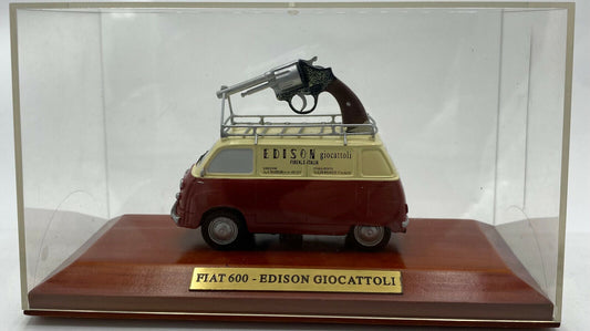 EBOND Modellino Fiat 600-EDISON GIOCATTOLI-1:43-0138.