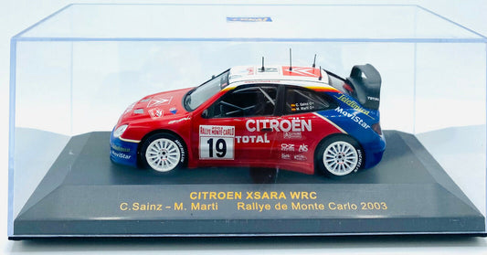 EBOND Citroen Xsara WRC Rally De Monte Carlo 2003 - C.Sainz M.Marti - 1:43 0208