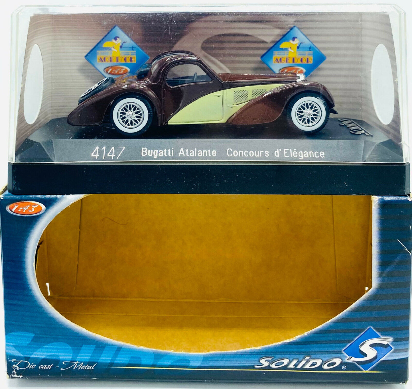 EBOND Modellino Bugatti Atalante 4147 Concours D' Elegance Solido - 1:43 - 0247