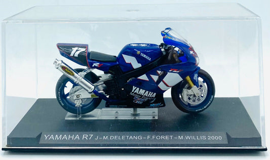 EBOND Yamaha R7 J.M.Deletang F.Foret W.Willis - 2000 - Die Cast - 1:24 - 0209