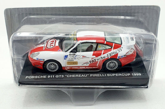 EBOND Porsche 911 GT3 Chereau Pirelli Supercup 1999 - DeAGOSTINI - 1.43 - 0101