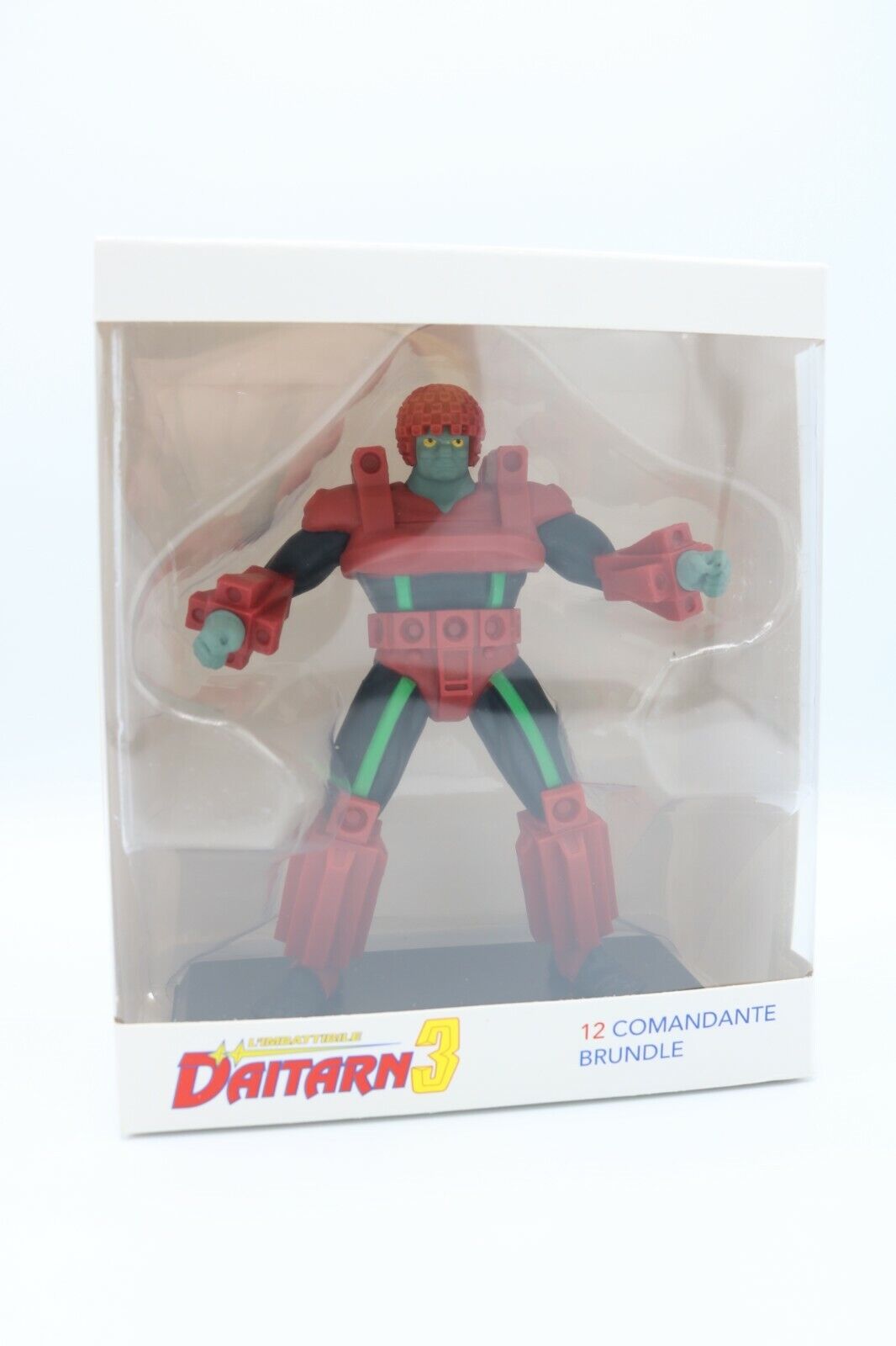 EBOND L'Imbattibile Daitarn 3 3D Collection 12 COMANDANTE BRUNDLE Figure