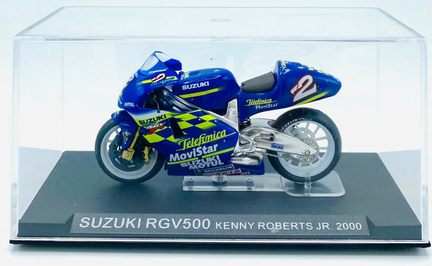 EBOND Modellino Suzuki RGV500 Kenny Roberts Jr. - 2000 - Die Cast - 1:24 - 0209