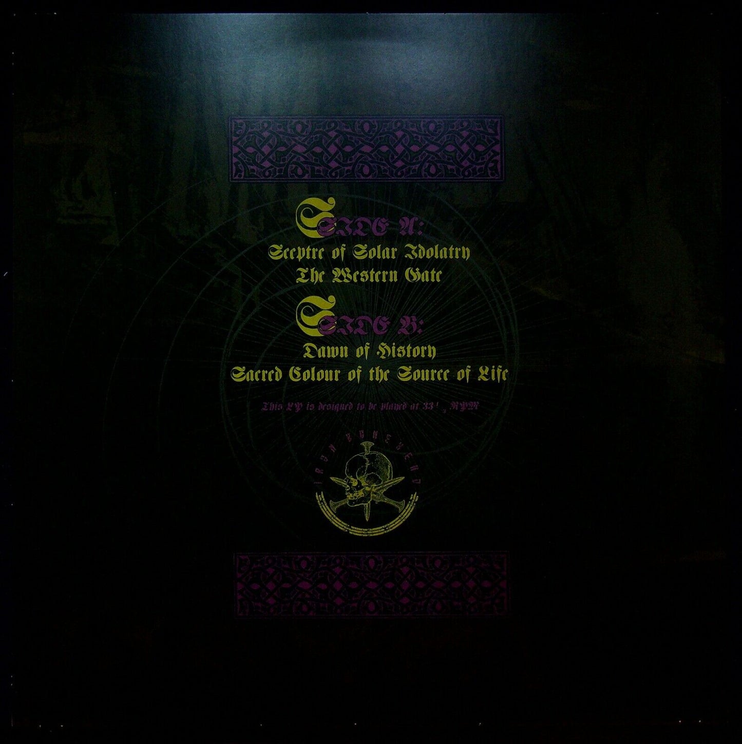 EBOND Golden Light - Sacred Colour Of The Source Of Light Vinile V058087