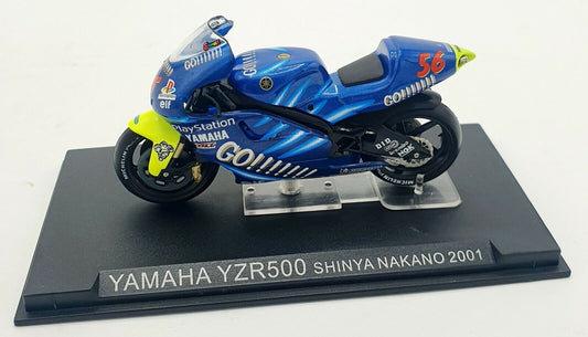 EBOND Moto Yamaha YZR500 Shinya Nakano 2001 - Die cast - Scala 1:24 - S046.