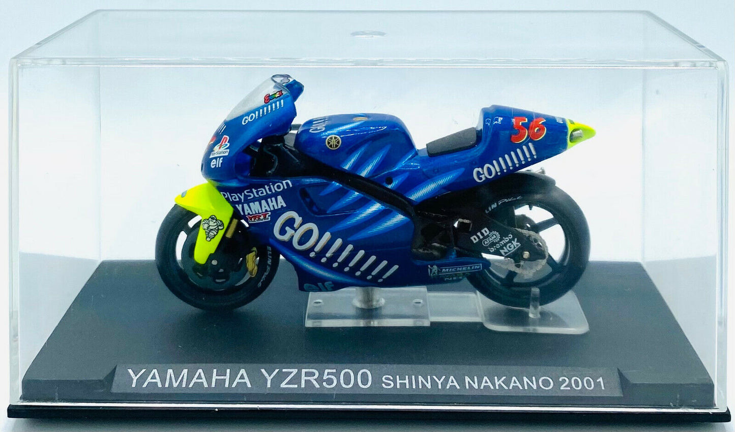 EBOND Modellino Yamaha YZR500 Shinya Nakano - 2001 - Die Cast - 1:24 - 0173