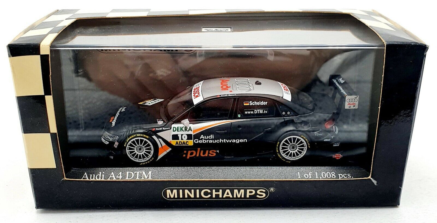 EBOND Modellino Audi A4 DTM - Minichamps - 1:43 - 0107.