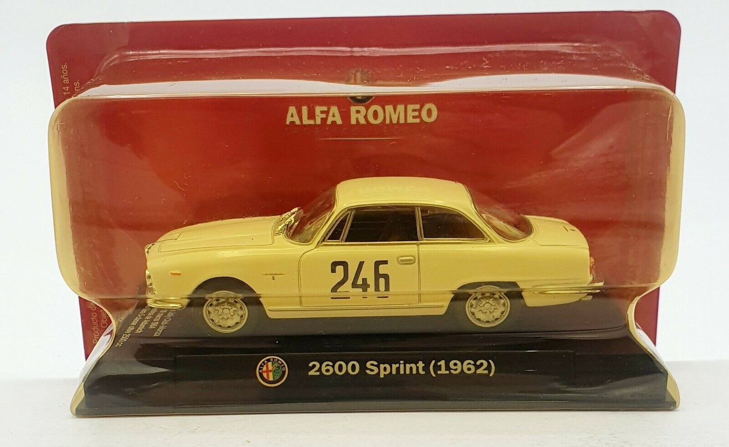 EBOND Modellino Alfa Romeo 2600 Sprint 1962 - Die cast - 1/43 0061