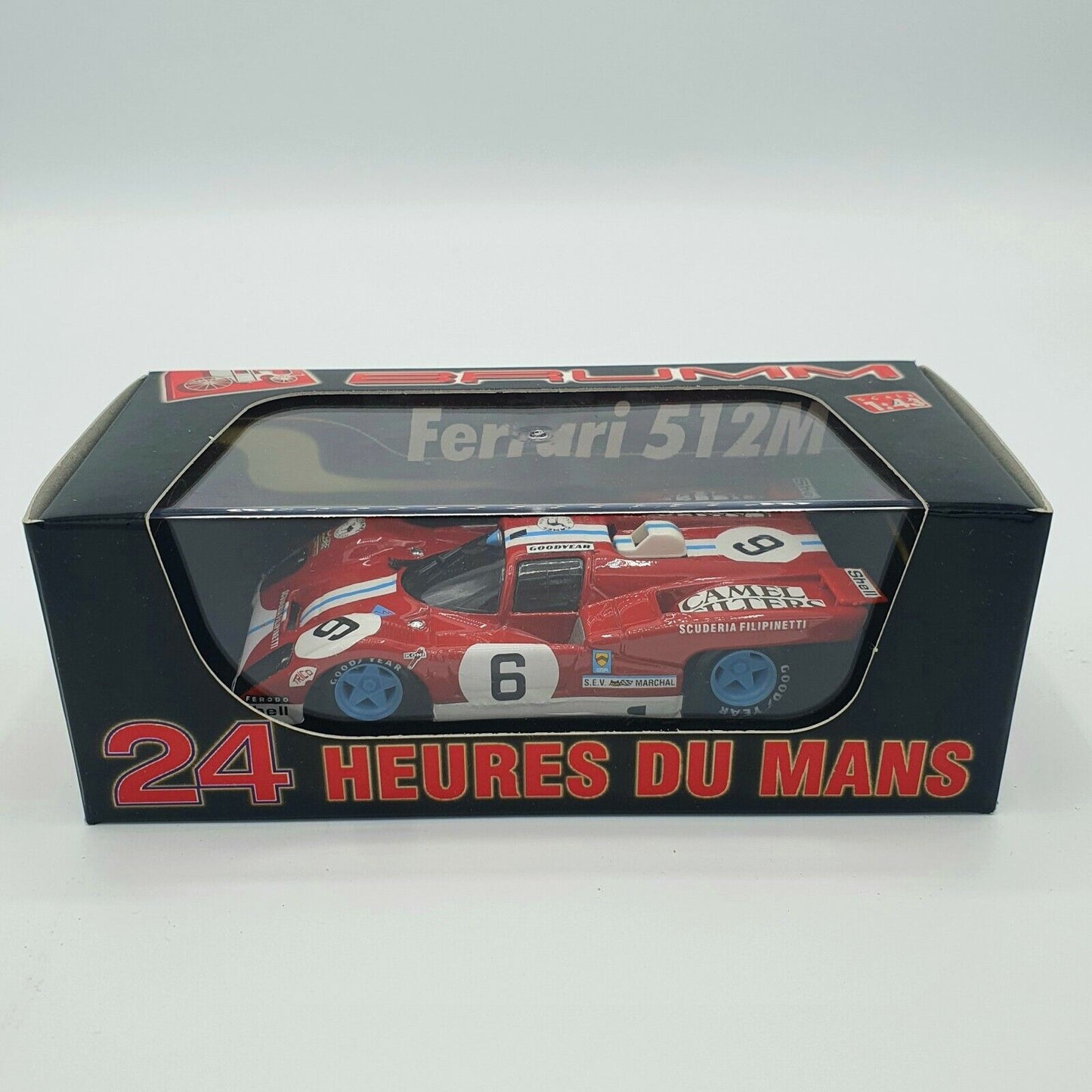 EBOND Modellino Ferrari 512M Scuderia Filipinetti S045 Scala 1:43 - S016.