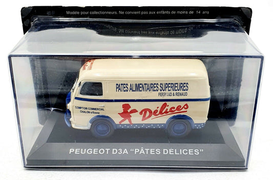 EBOND Modellino Peugeot D3A Pates Delices - Die cast - 1:43 - 0108.