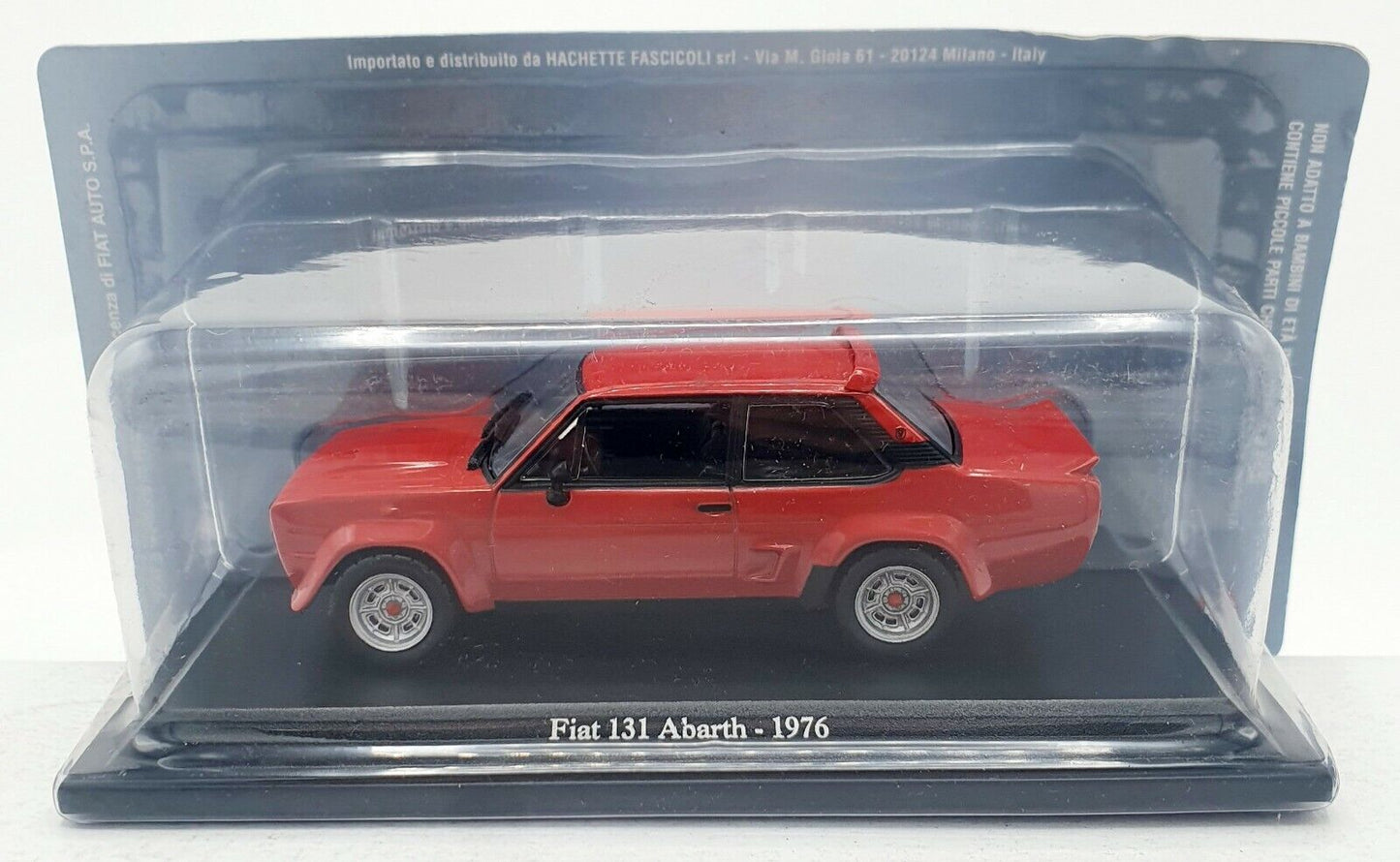 EBOND Modellino Fiat 131 Abarth - 1976 - Die cast - 1:43 - 0075.