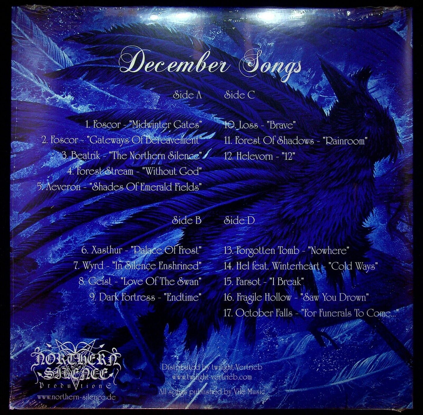 EBOND Katatonia - Tribute December Songs Vinile V058094