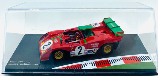 EBOND Ferrari 312 P 1000Km Zeltweg 1973 A.Merzario C.Pace - Die Cast 1:43 - 0249