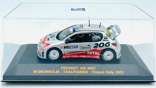 EBOND Peugeot 206 WRC Finland Rally 2002 M.Gronholm T.Rautiainen - 1:43 - 0208