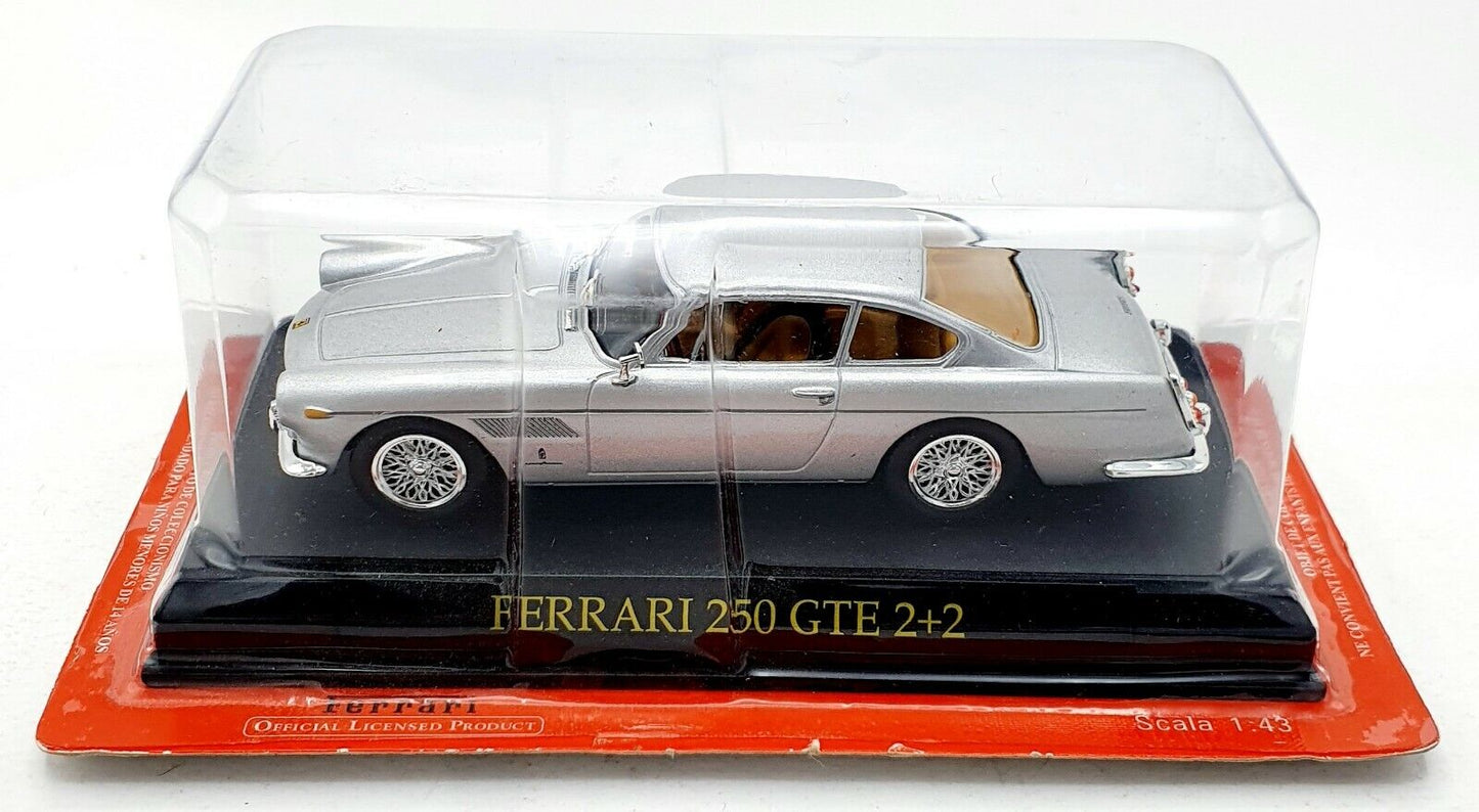 EBOND Modellino Ferrari 250 GTE 2+2 - argento - Die cast - 1:43 - 0082.