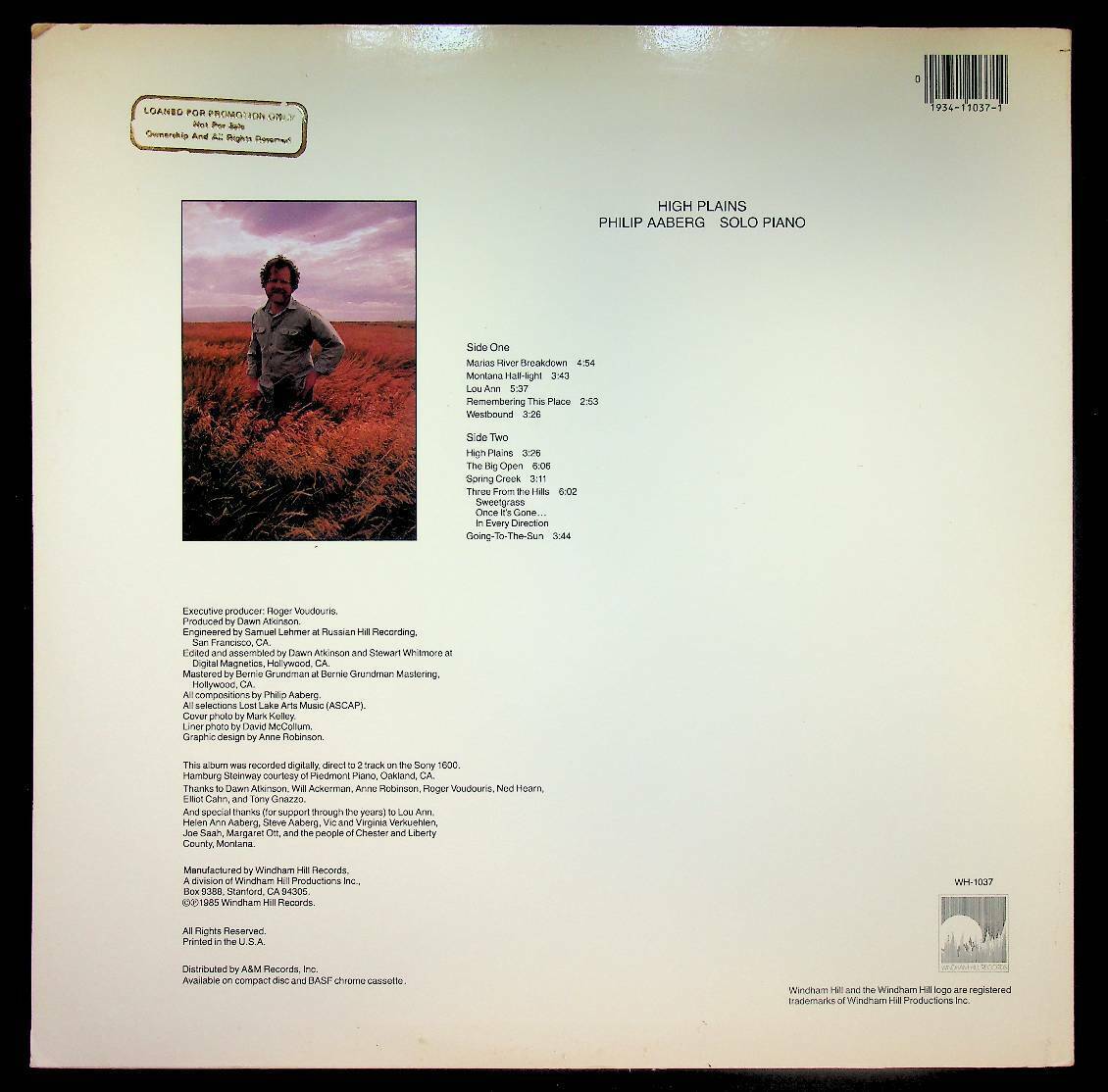 EBOND Philip Aaberg - High Plains - Wh-1037 -- V056149 Vinile V056149