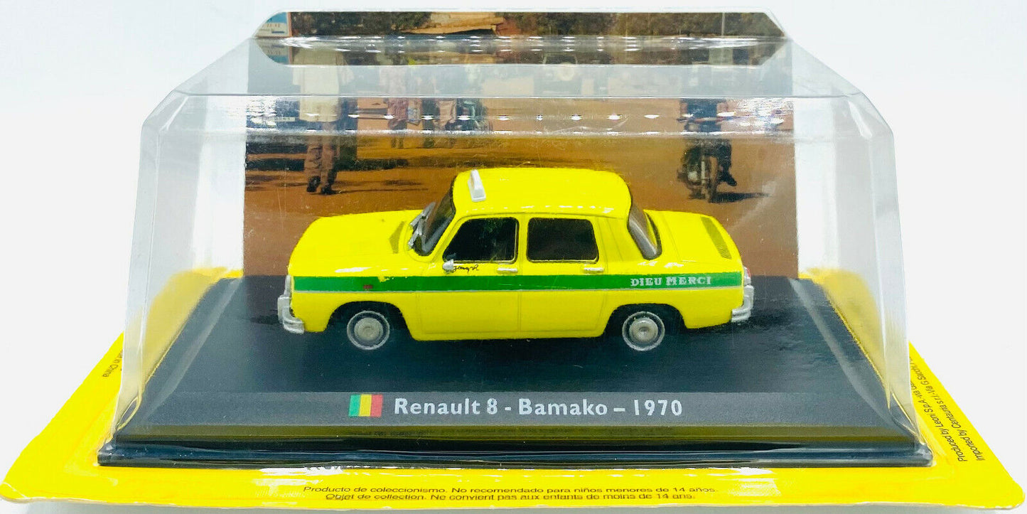 EBOND Modellino Taxi Renault 8 Bamako - 1970 - Die Cast - 1:43 - 0224