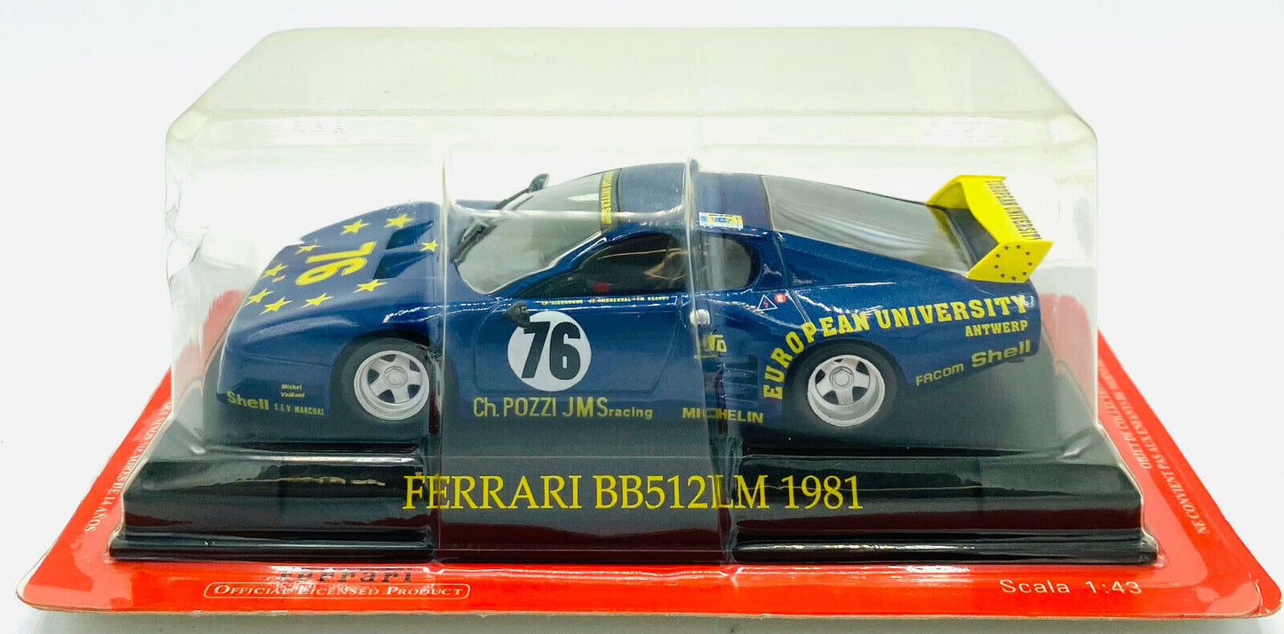 EBOND Modellino Ferrari BB512LM - 1981 - Die Cast - 1:43 - 0213