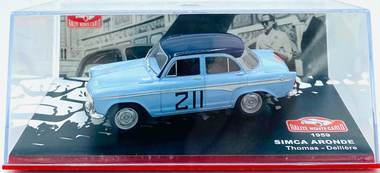 EBOND Modellino Simca Aronde Rallye Monte Carlo Thomas - Delliere - 1:43 - 0269