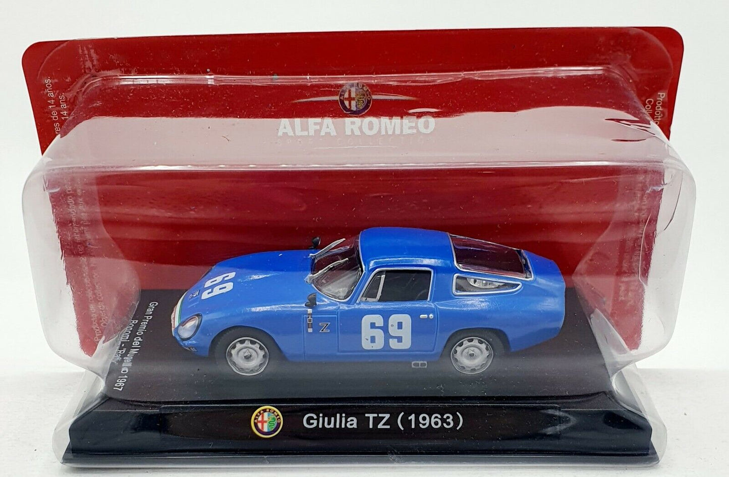 EBOND Alfa Romeo Giulia TZ - 1963 - Die cast - 0100.