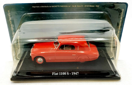 EBOND Modellino Fiat 1100S - 1947 - rosso - Die cast 1:43 - 0090.