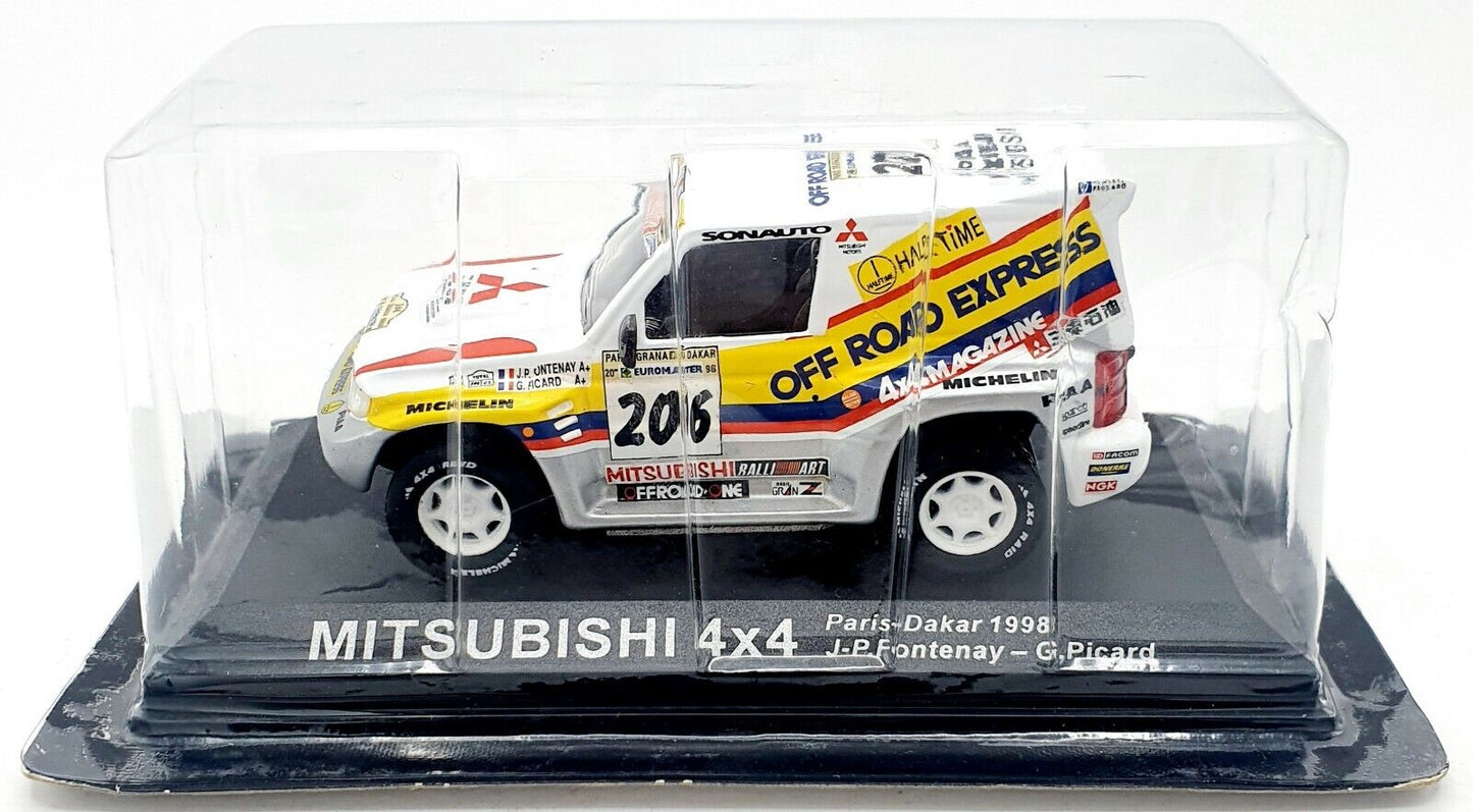 EBOND Mitsubishi 4x4 Paris-Dakar 1998 - J-P.Fontenay - G.Picard - 1:43 - 0137.