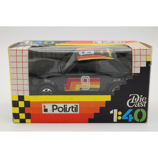 EBOND Modellino Ford Escort XR3 - Scala 1:40 - Die cast - Polistil Serie E - S013