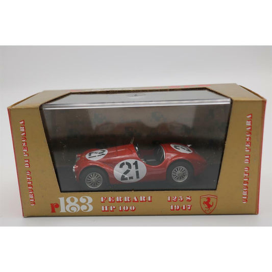 EBOND Ferrari 125S n.21 1947 - Scala 1:43 Diecast - Brumm Serie Oro R183 - S015