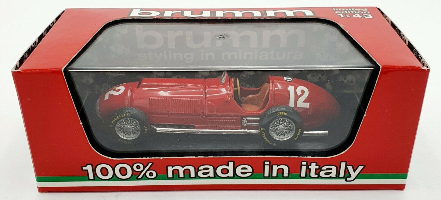 EBOND Modellino Ferrari 375 R191B - SERIE LIMITATA - BRUMM - 1:43 - S035.