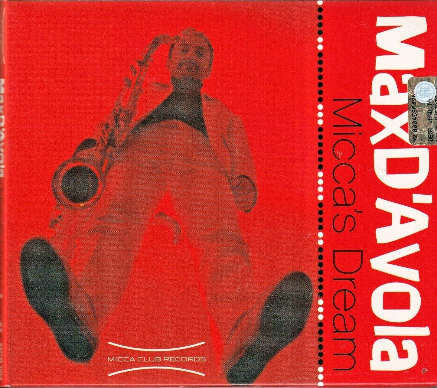 EBOND Max D'avola - Micca's Dream Digipack 5020 CD CDS001544