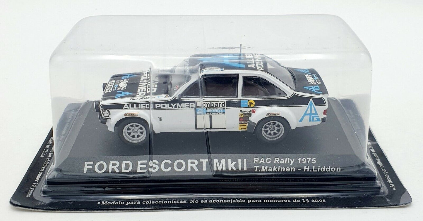 EBOND Ford Escort Mkll Rac Rally 1975 - TMakinen - HLiddon - Scala 1:43 0051