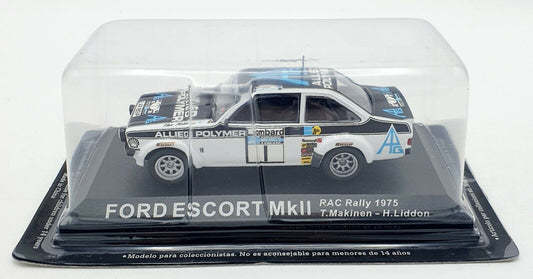 EBOND Ford Escort Mkll Rac Rally 1975 - TMakinen - HLiddon - Scala 1:43 0051