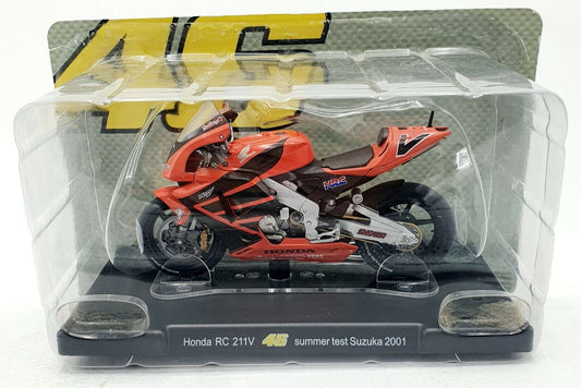 EBOND Honda RC 211V-summer test Suzuka 2001-Valentino Rossi- Die cast-1:18-0080.