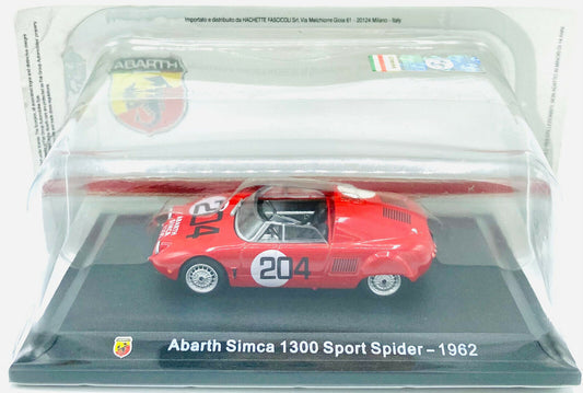 EBOND Modellino Abarth Simca 1300 Sport Spider - 1962 - Die Cast - 1:43 - 0165