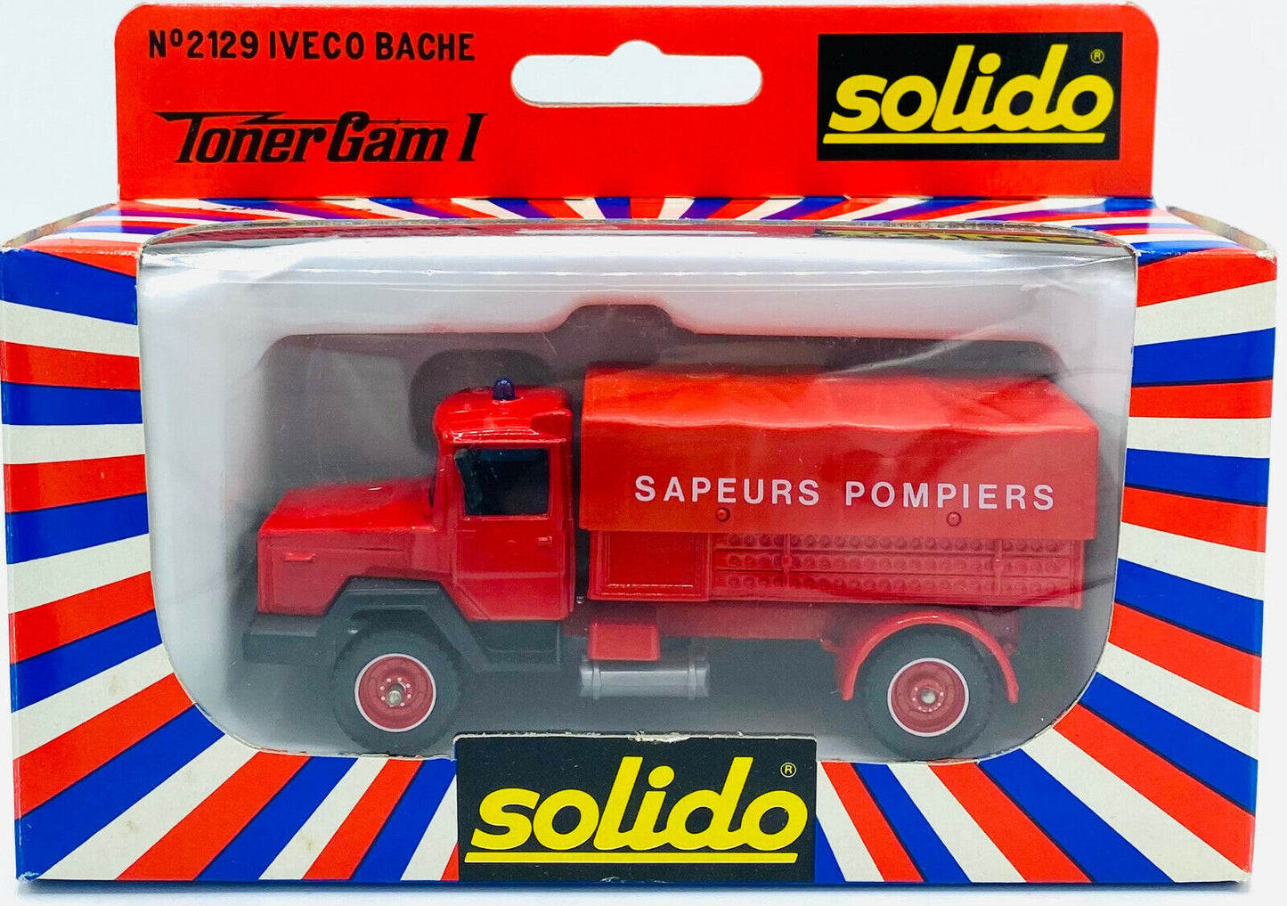 EBOND Modellino 2129 Iveco Bache - Sapeurs Pompiers - Solido - 1:43 - 0245