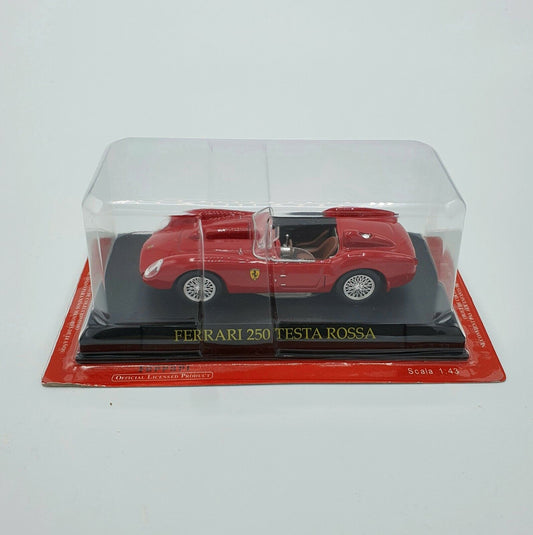 EBOND Modellino Ferrari 250 TESTA ROSSA Die cast GT Collection Scala 1:43 S024.