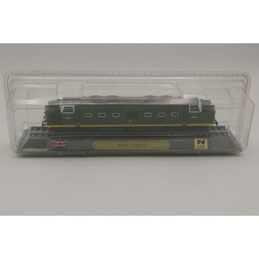 EBOND Modellino Statico Locomotiva 'Deltic' Class 55 UK Scala N 1:160 DelPrado - S003