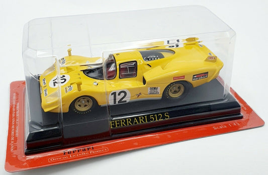 EBOND Modellino Ferrari 512S Die cast Scala 1:43 S040.