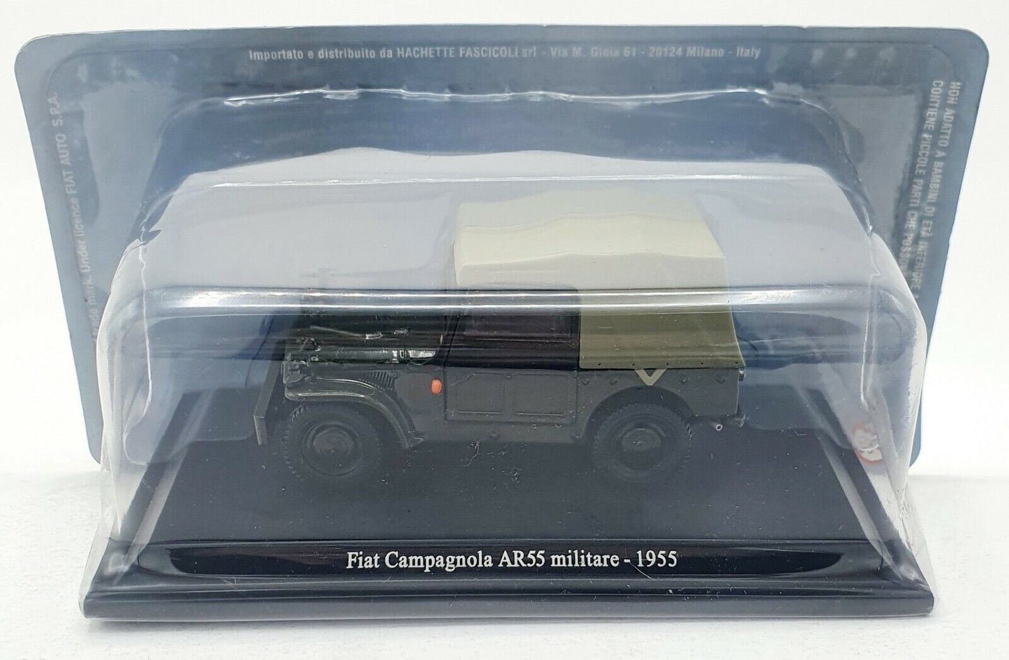 EBOND Modellino Fiat Campagnola AR55 militare - 1955 - Die cast - 1:43 - 0079.