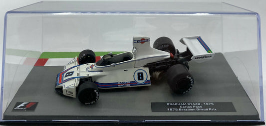 EBOND F1 Brabham BT44B-1975-Carlos Pace-Grand Prix Brazilian 1975-1:43-0144