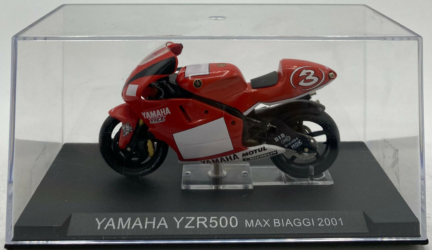 EBOND Modellino Yamaha YZR500 Max Biaggi - 2001 - Die Cast - 1:24 - 0154