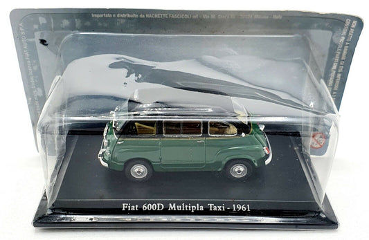 EBOND Modellino Fiat 600D Multipla Taxi - 1961 - verde - Die cast - 1:43 - 0082.