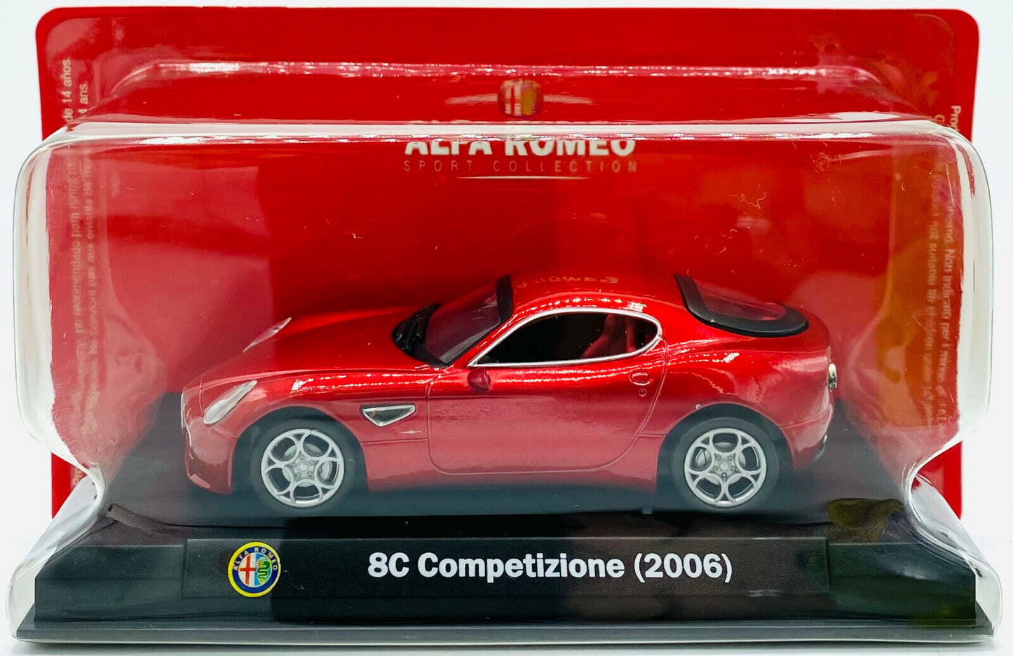 EBOND Modellino Alfa Romeo 8C Competizione - 2006 - Die Cast - 1:43 - 0161