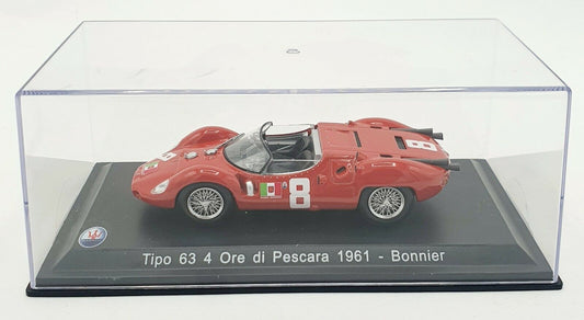EBOND Maserati Tipo 63 4 Ore di Pescara 1961 - Bonnier - Scala 1:43 S045.