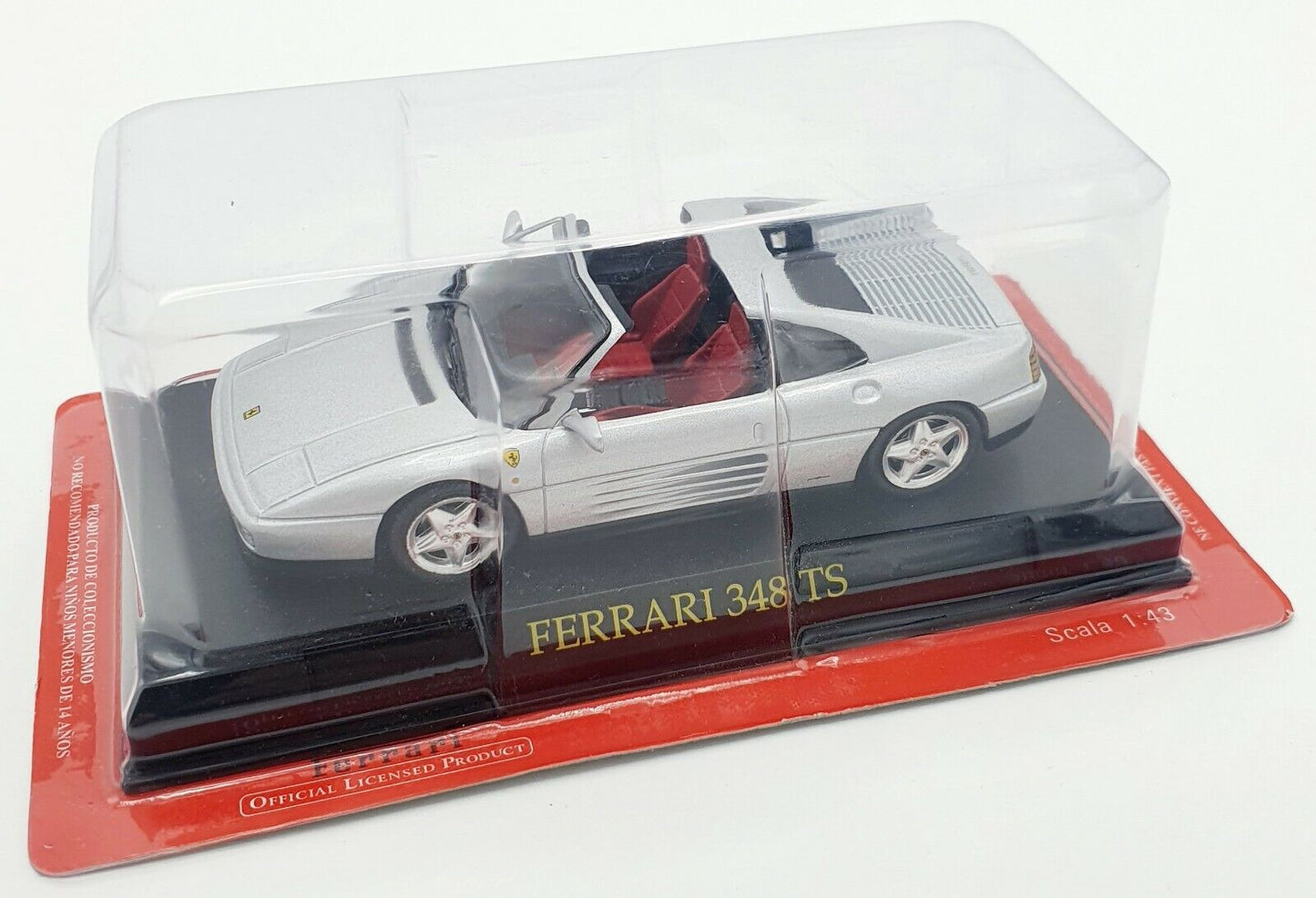 EBOND Modellino Ferrari 348 TS - Die cast - Scala 1:43 S021.