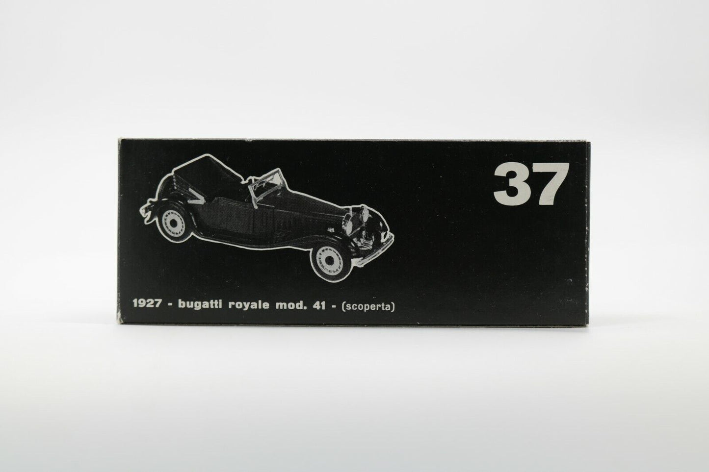 EBOND Modellino Bugatti Royale mod.41 1927 scoperta RIO 37 Scala 1:43 S028.