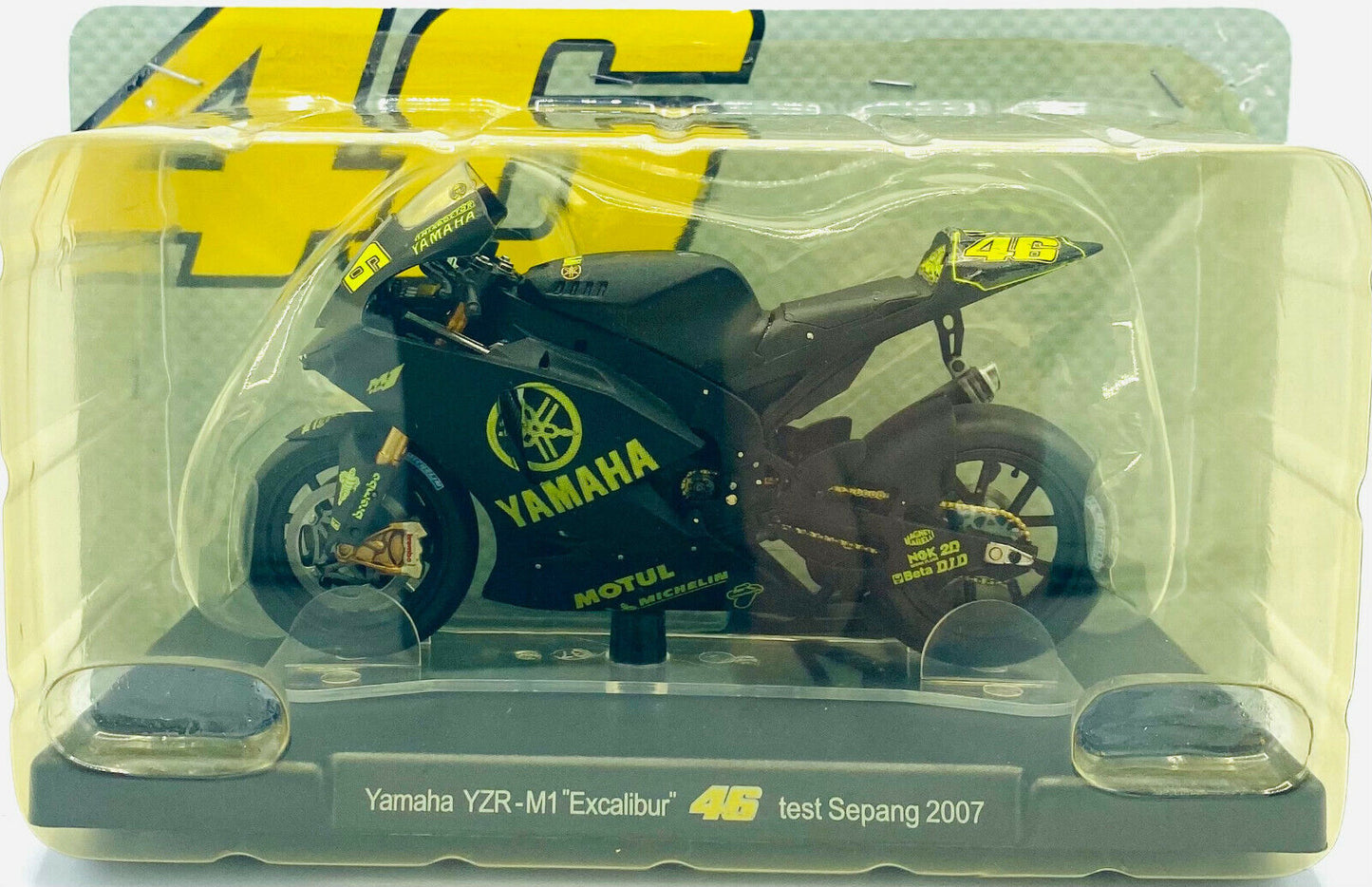 EBOND Moto V. Rossi Yamaha YZR - M1 Excalibur Test Sepang 2007 - 1:18 - 0251