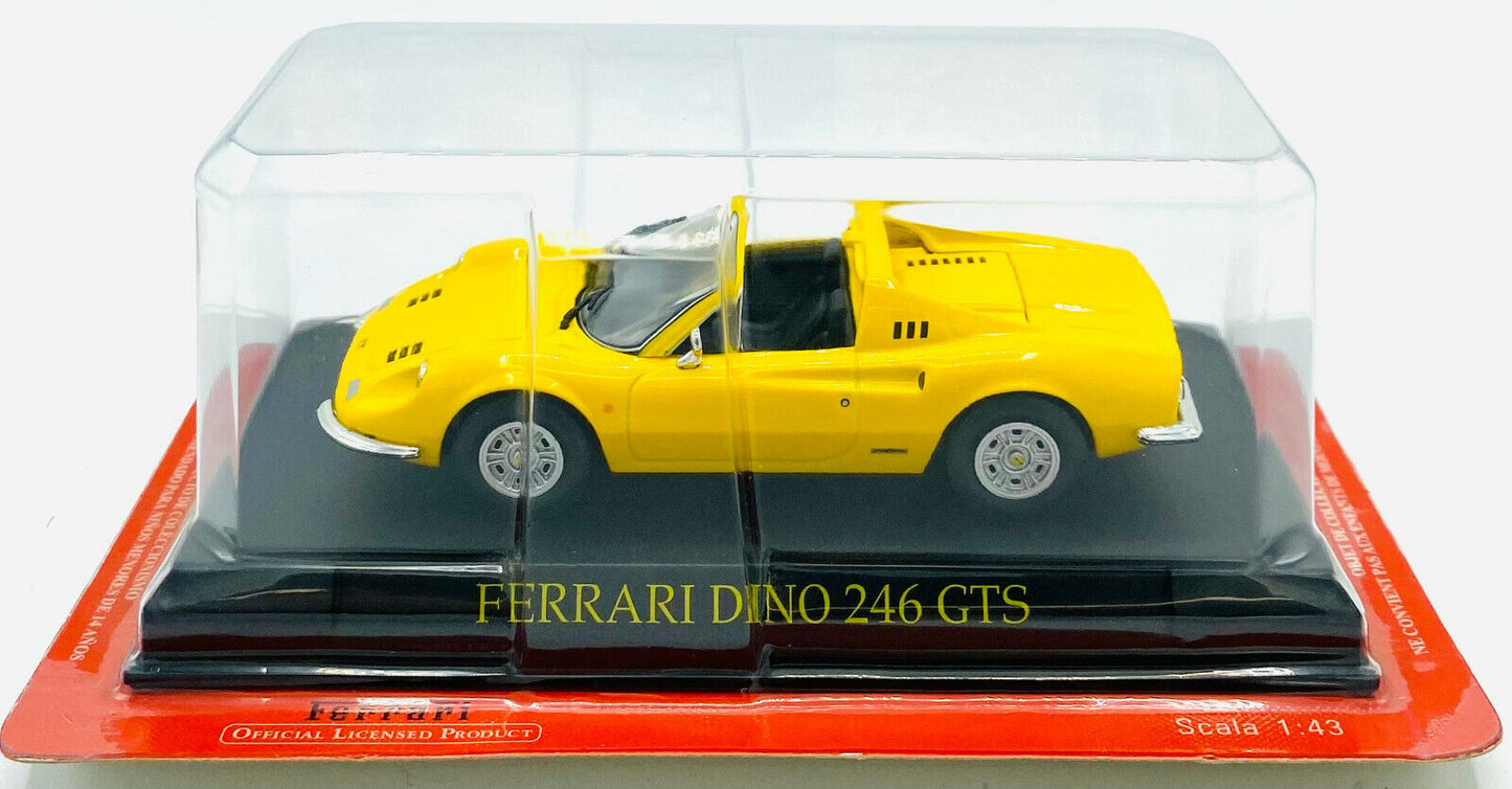 EBOND Modellino Ferrari Dino 246 GTS - Die Cast - 1:43 - 0214